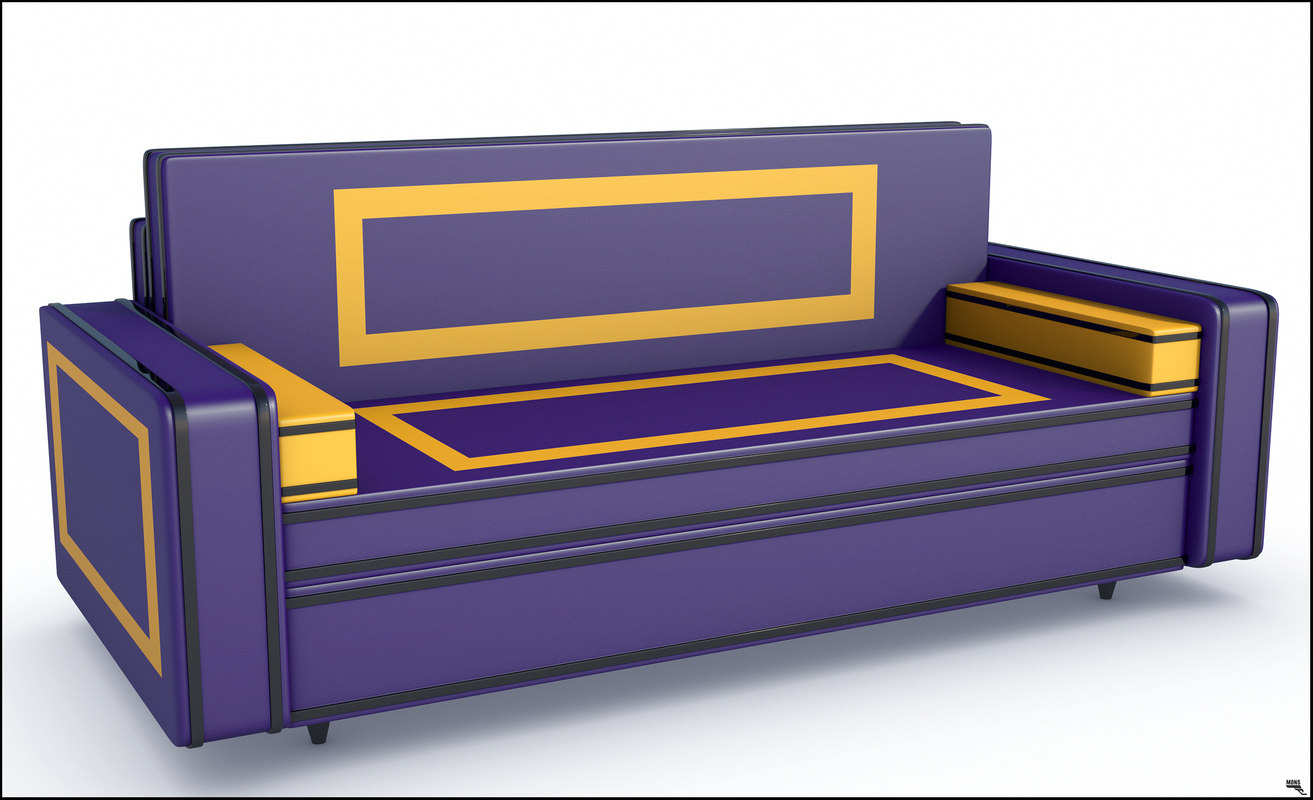 3D couch sofa model  TurboSquid 1214105