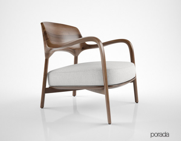 porada louis armchair