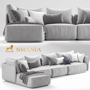 3D sofa couch chair model