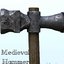 3D medieval hammer