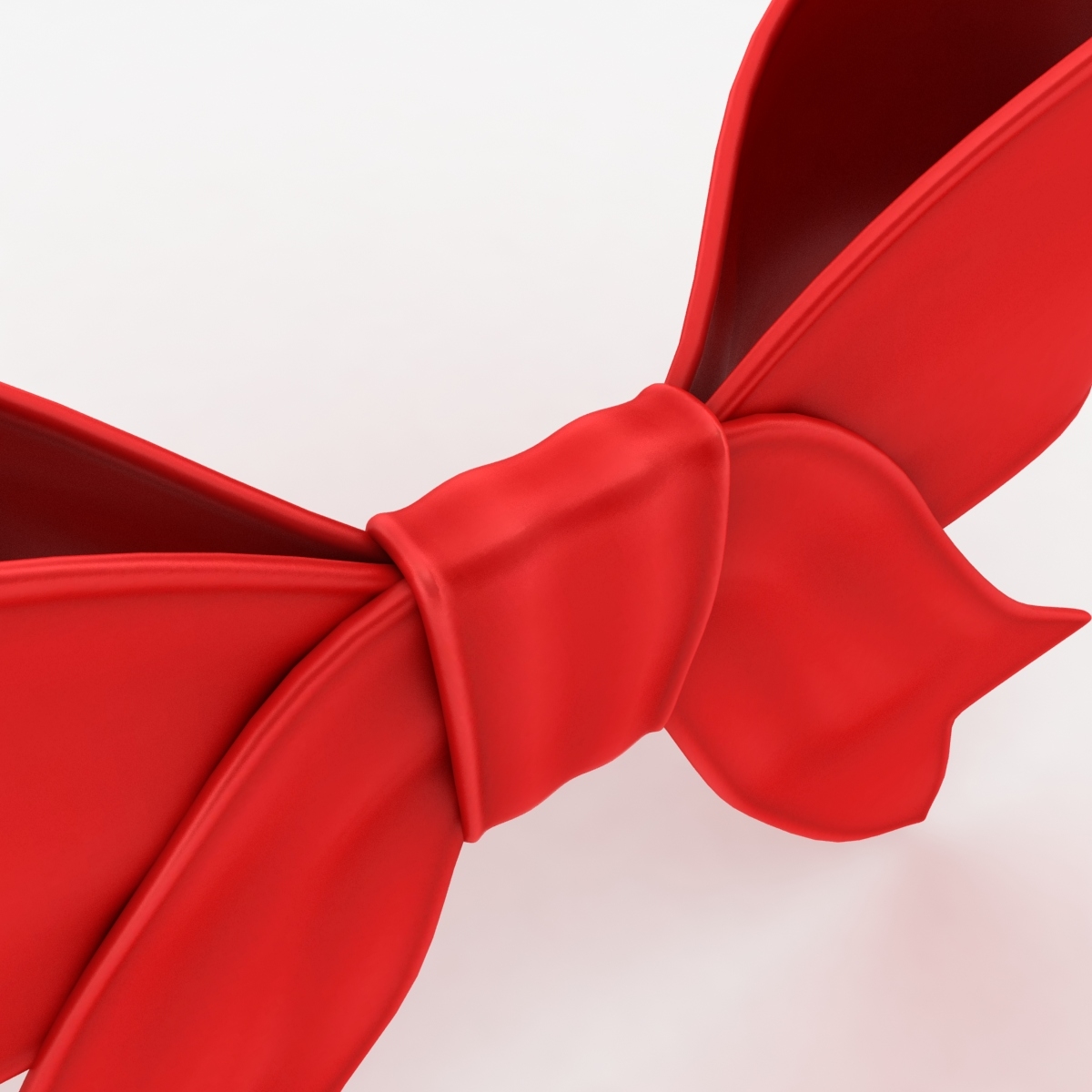 Realistic ribbon bow 3D model - TurboSquid 1214964