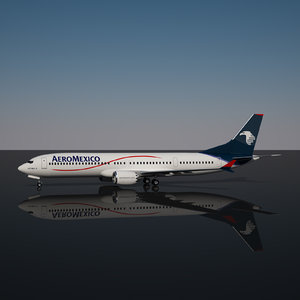 aeromexico 737 - 9 3D