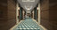 3D hotel corridor