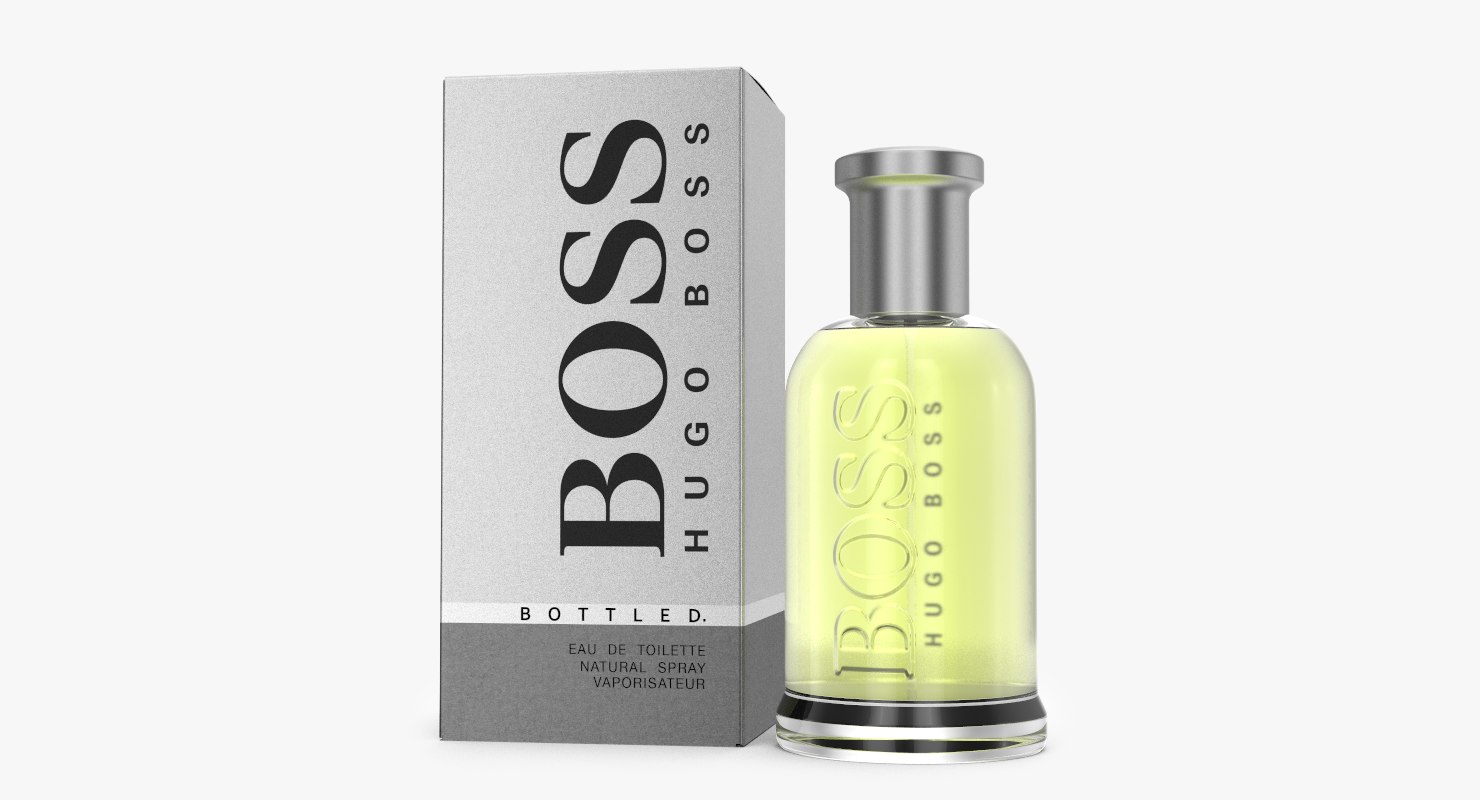 Hugo boss bottled perfume 3D model - TurboSquid 1215051
