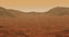3D mars surface scene terrain landscape