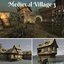 3D model medieval village