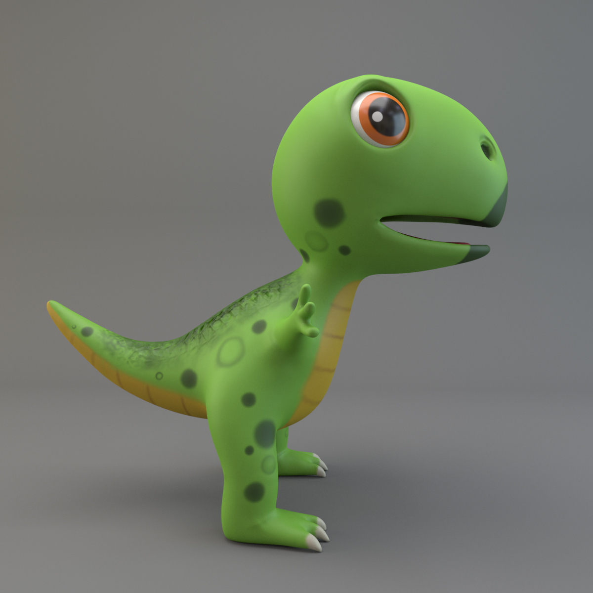 Dinosaur cartoon 3D model - TurboSquid 1215188