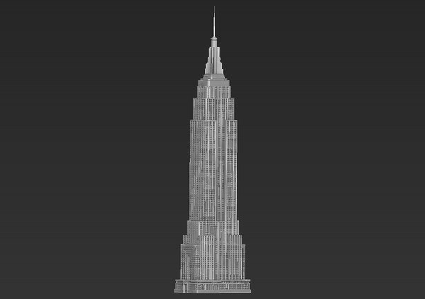 empire state building 3D model
