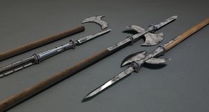 spear weapon 3D model