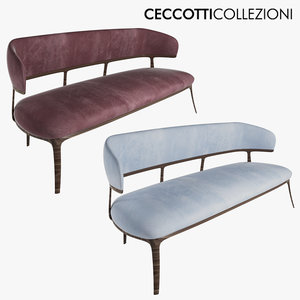 3D ceccotti peggy g sofa model