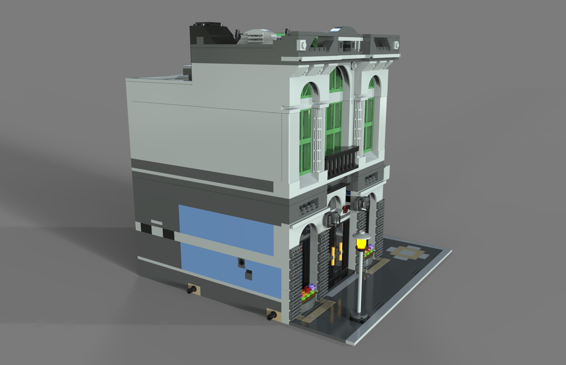 Lego Bank 3d Model - Turbosquid 1215706