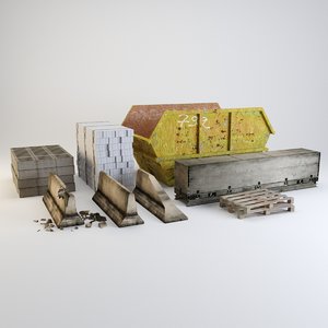3D model building set