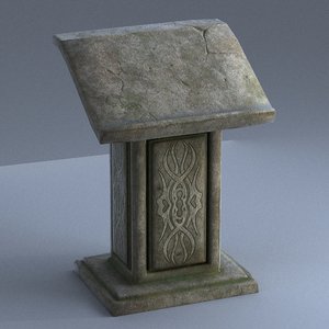 3D pulpit
