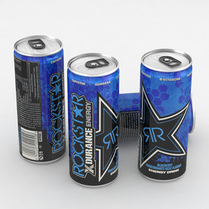 beverage drink energy 3D model