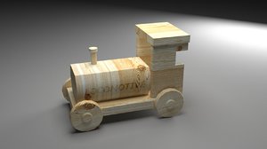 3D wooden toy