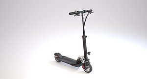 3D electric scooter model