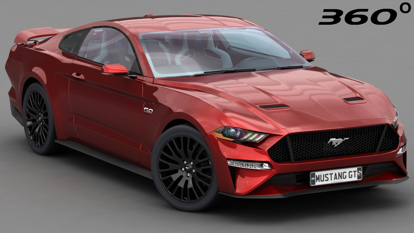 Ford Mustang Gt 2018 2019 Low Interior