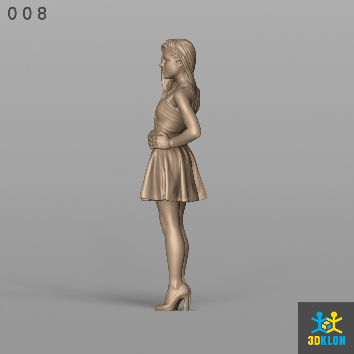 Scan female girl 3D model TurboSquid 1216174