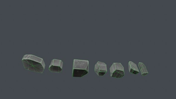 Free stone set 3D model - TurboSquid 1216234