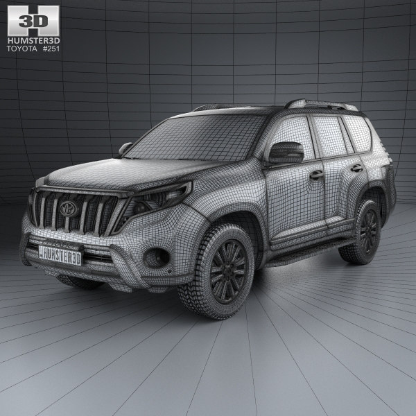 Toyota prado 3d model