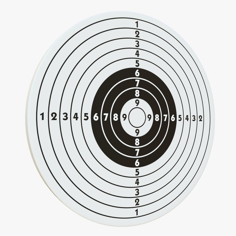 3D target arrows accuracy - TurboSquid 1216386