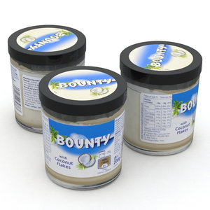 3D model bounty cream jar