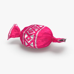hard-candies---pink-pattern 3D model
