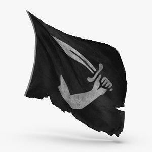 pirate-flag-02---v2 3D model