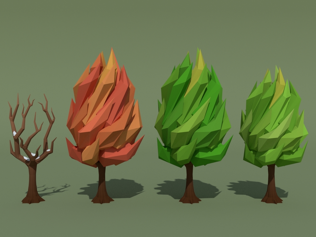 Pack Trees 21 Bonus 3d Model - Turbosquid 1216495