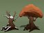 pack trees 21 bonus 3D model