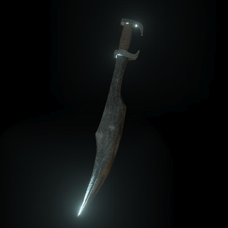 Sword spartan 3D model - TurboSquid 1216541