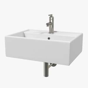 bathroom vessel sink 3D model
