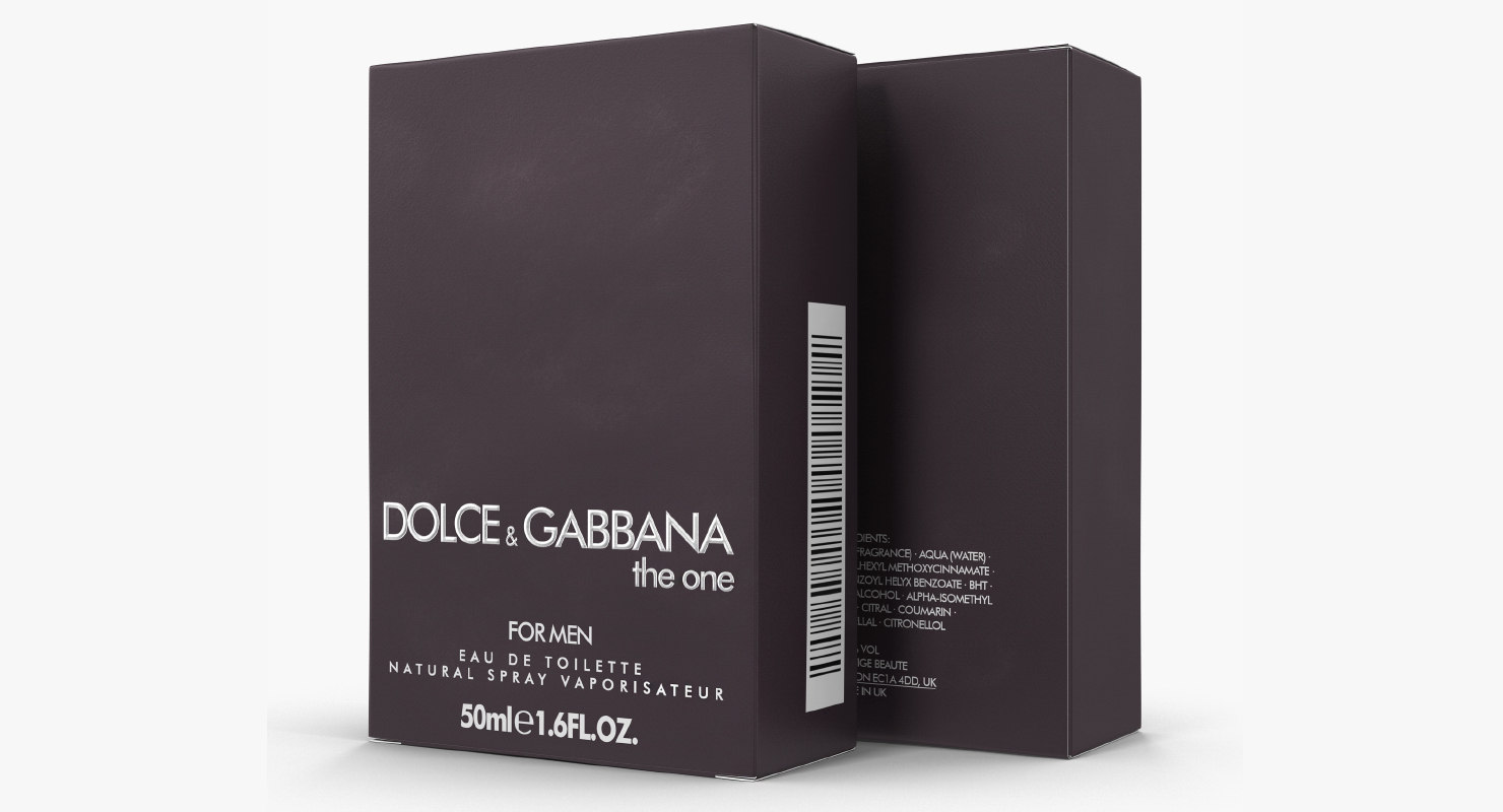 3D perfume box dolce gabbana TurboSquid 1216555