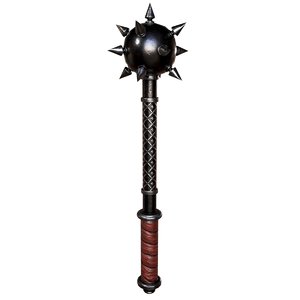 gameready spiked mace model