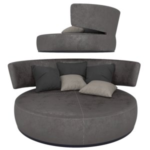 b amoenus sofa 3D model