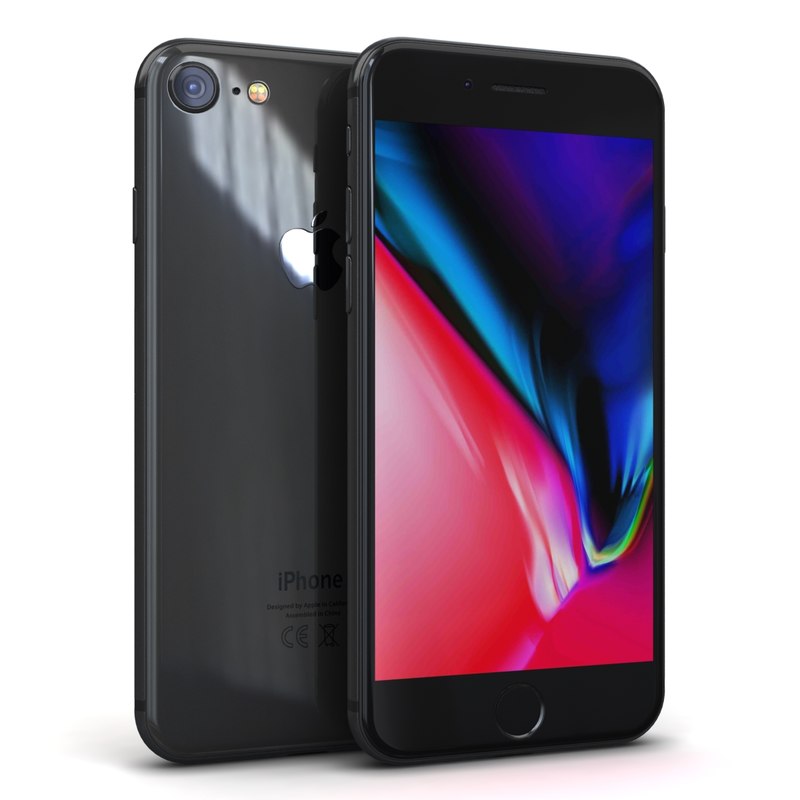 Apple iphone 8 space 3D model - TurboSquid 1216770