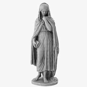 3D statue highland mary