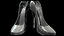 3D stylized hi-heels
