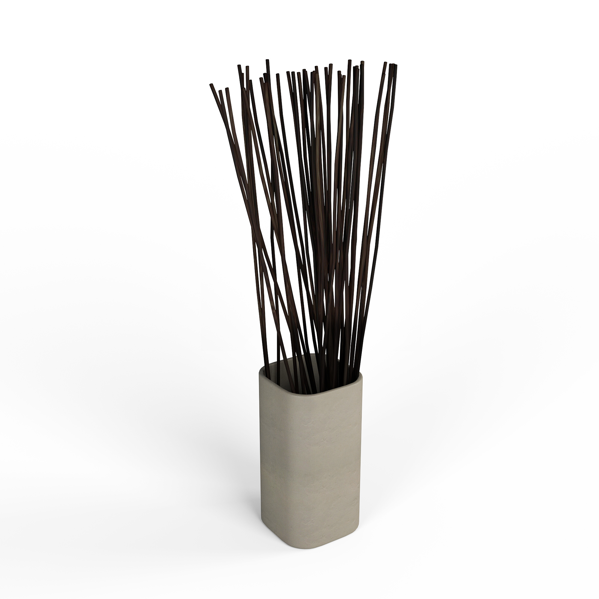 Vase Branches Decoration 3d Model Turbosquid 1217253