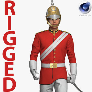queens royal soldier lifeguards model
