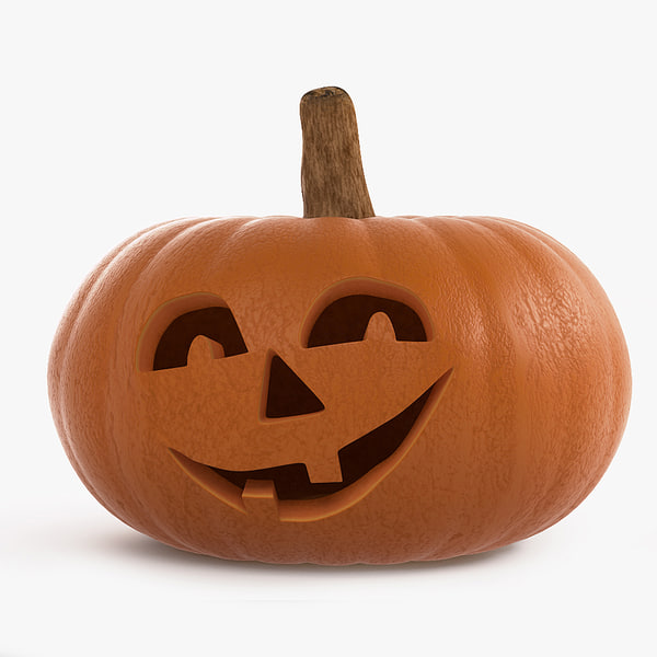 halloween pumpkin 3d model