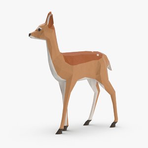 fawn---standing 3D