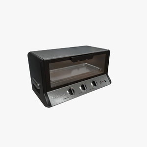 3D cuisinart oven tob 50 model