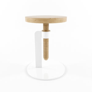 3D carlo avvitamenti stool model