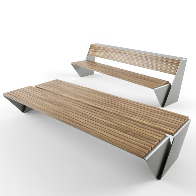 Modern Design Outdoor Bench By Lucas Galan