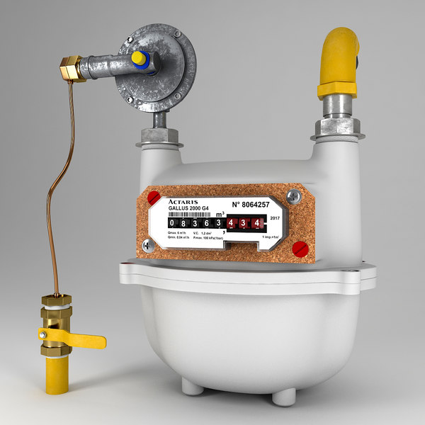 Gas Meter 3D Models for Download TurboSquid