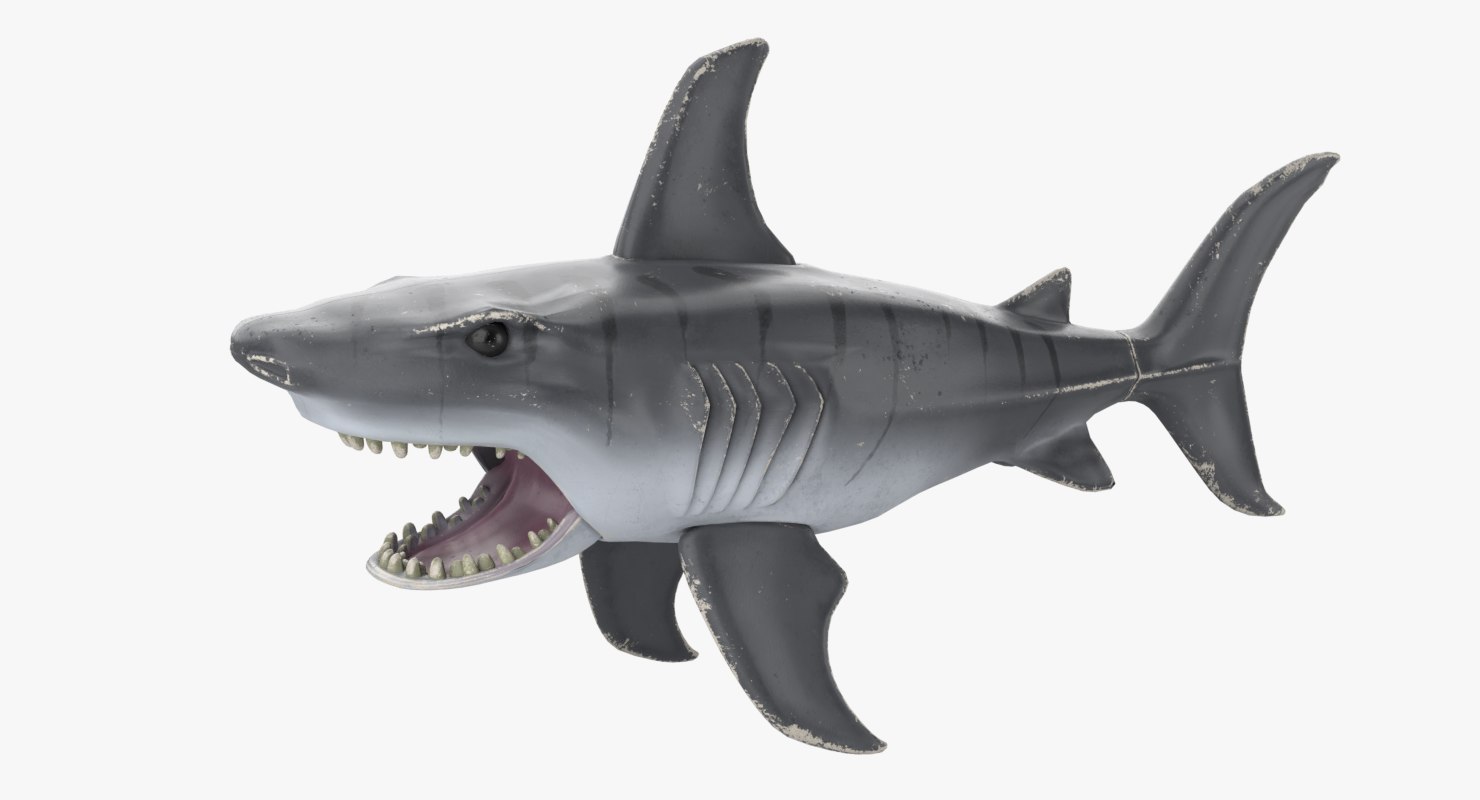 Shark toy 3D model TurboSquid 1218258