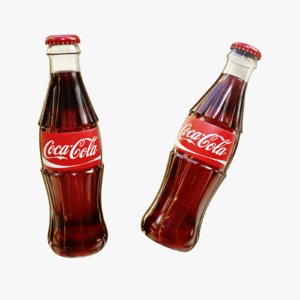 4k cola 3D model