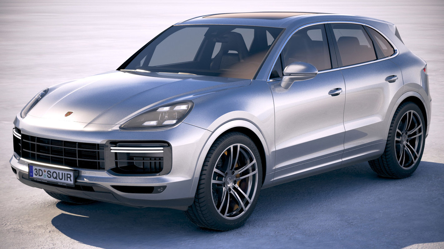 3D model porsche cayenne turbo TurboSquid 1218372