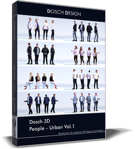 people - urban vol 1 3D model
